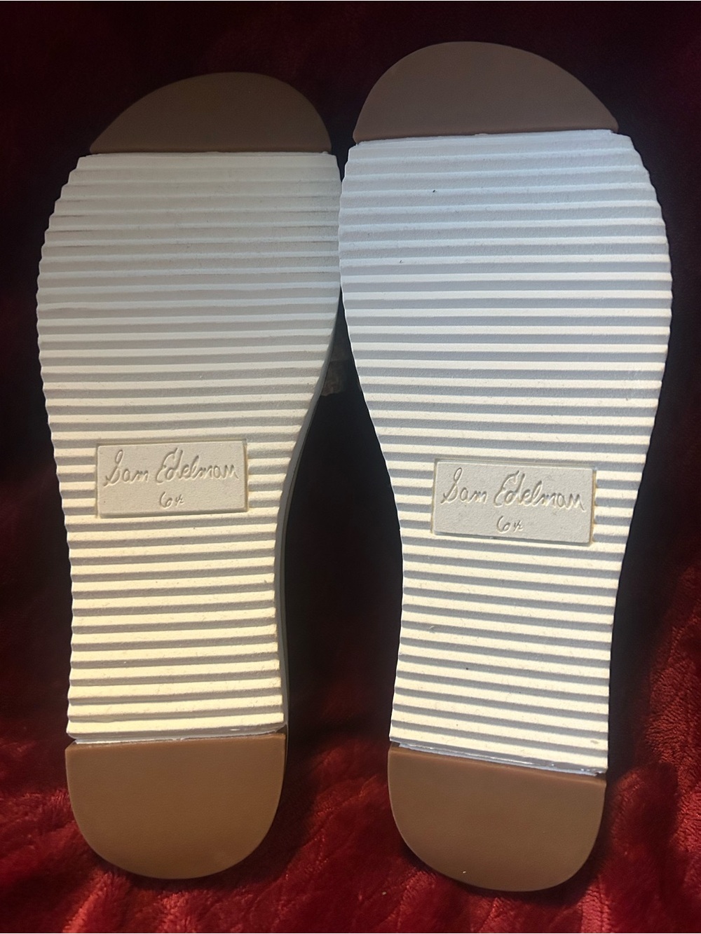 Sam Edelman Ariane Eggshell Woven Slide Sandals 6.5 NWT - Picture 8 of 12